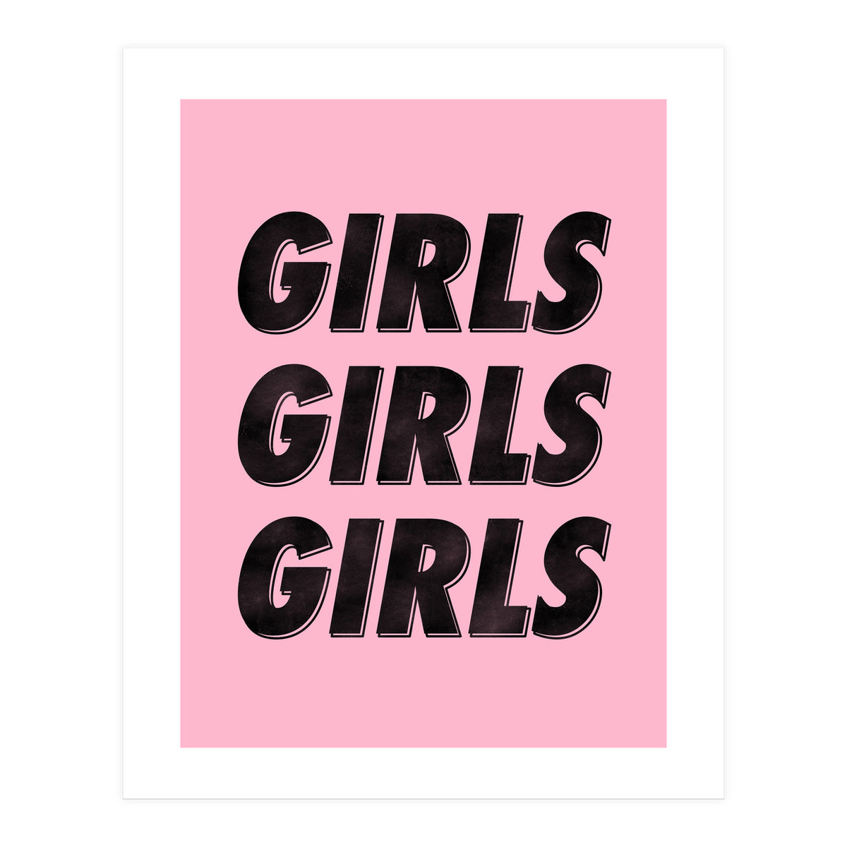 Girls Black (Print Only)
