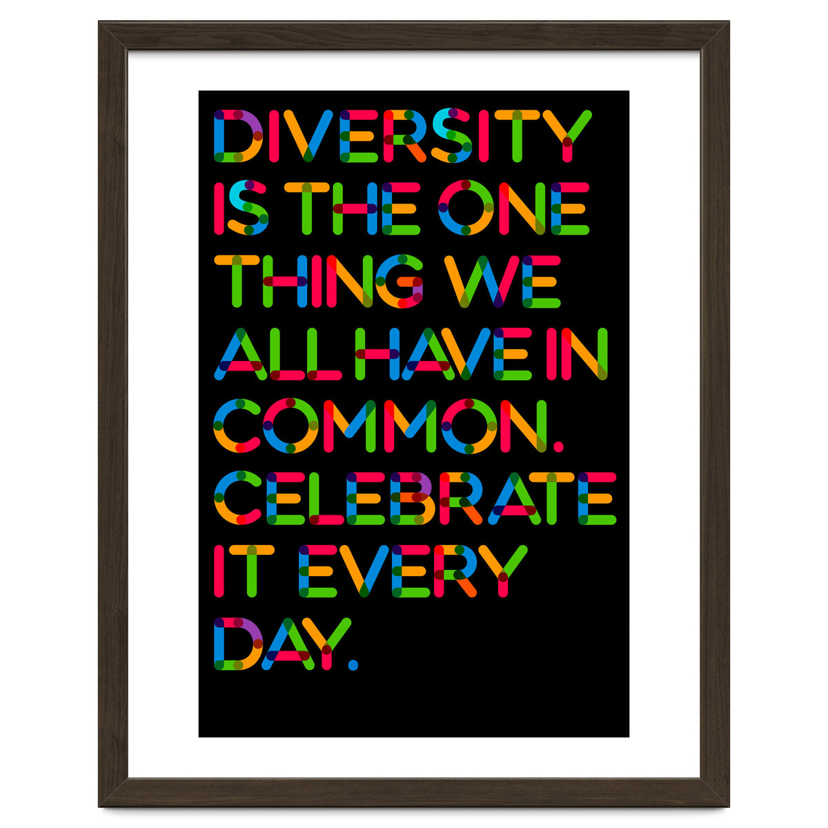 DIVERSITY (black Version)