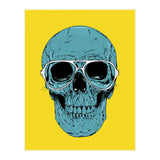 Blue Skull (Print Only) thumbnail