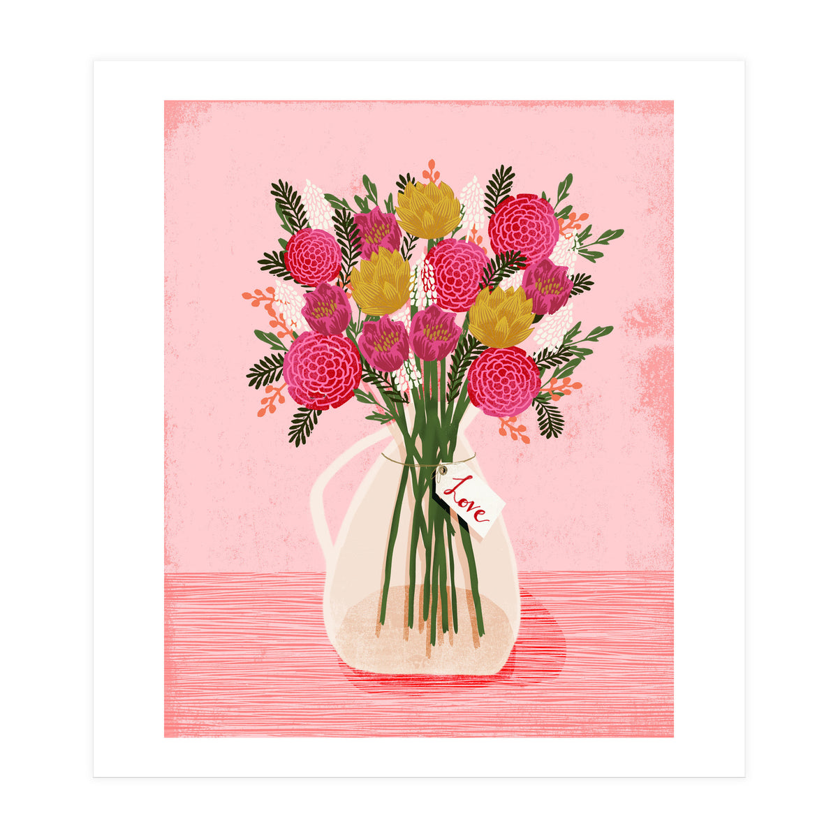 Flower Vase (Print Only)