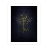Winged Key (Print Only) thumbnail