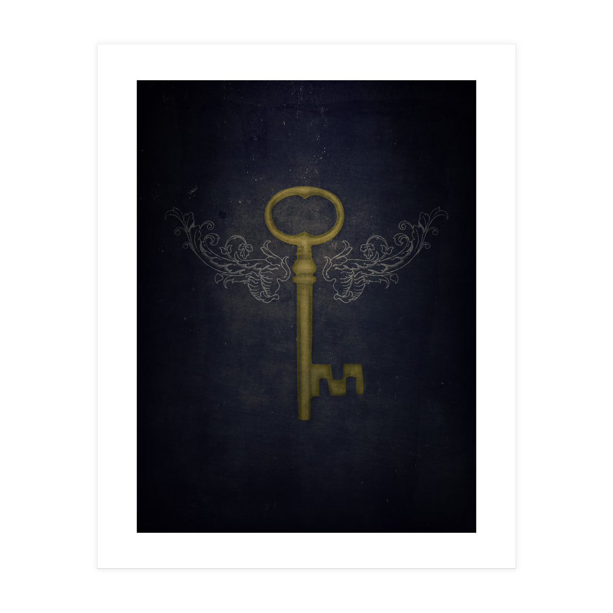 Winged Key (Print Only)