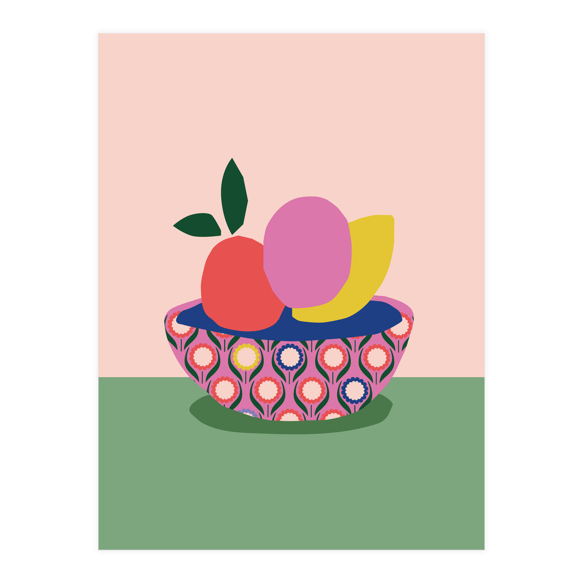 Fruits In Basket 4 Rgb (Print Only)