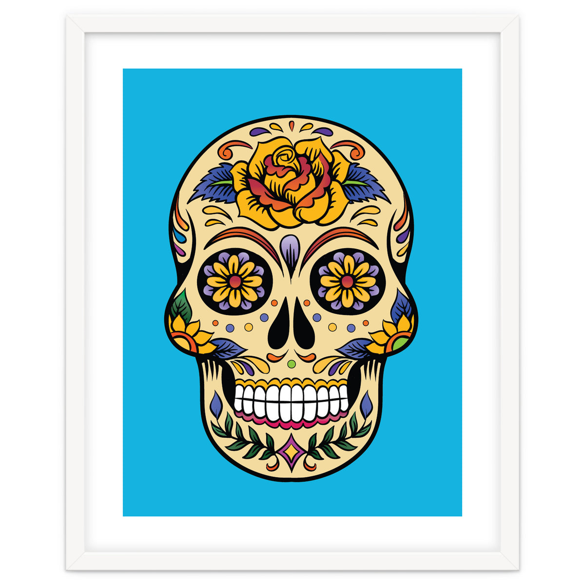 Colorful Skull II