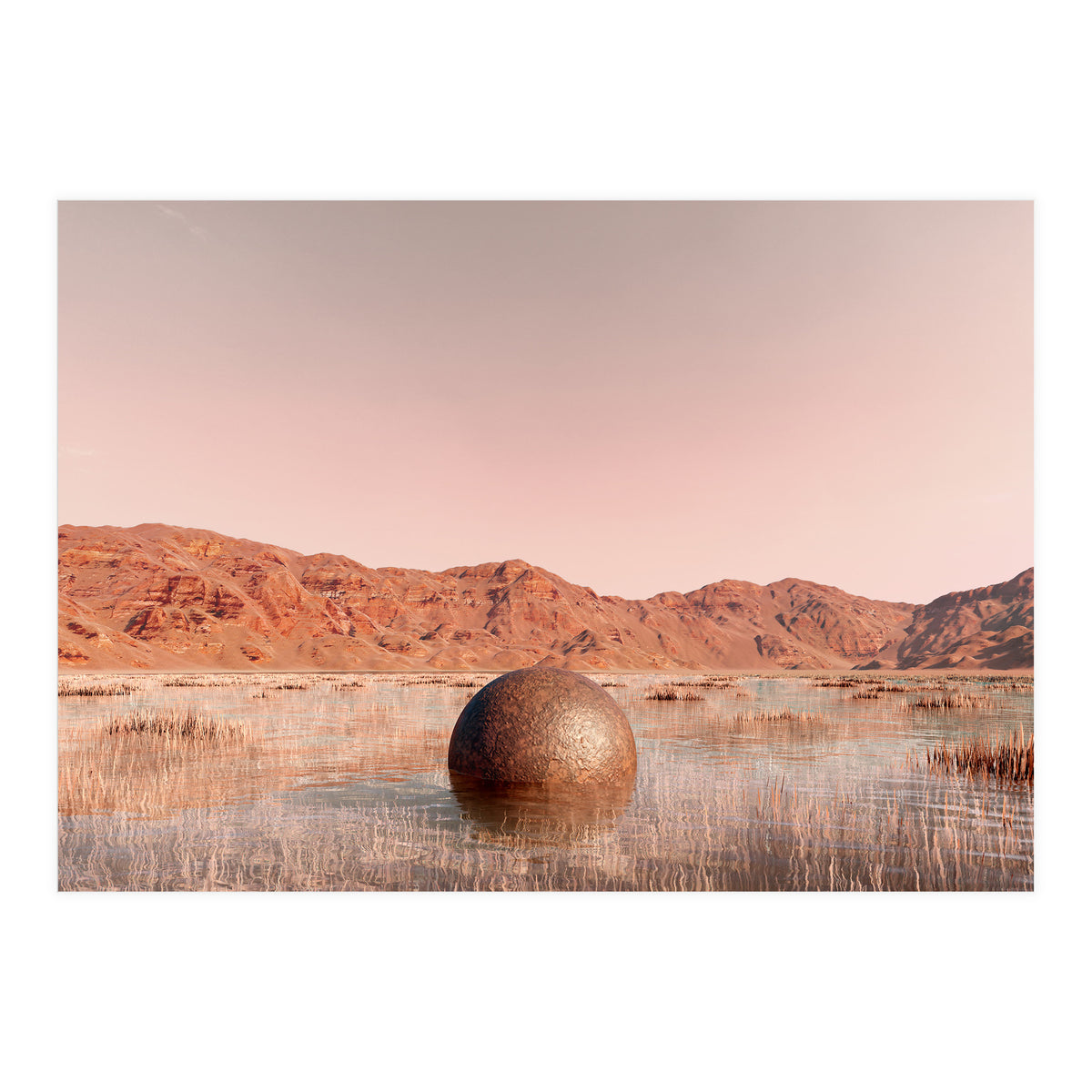 BALL IN THE SWAMP (Print Only)