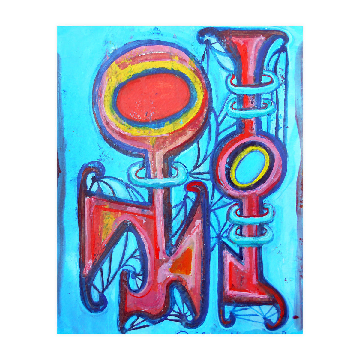 Pop Abstracto 2021 5 (Print Only)