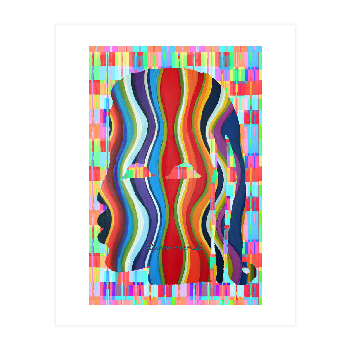 Abstracto Pop Nuevo B Nuevo 10 (Print Only)