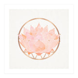 Peach Succulent  Blossom (Print Only) thumbnail