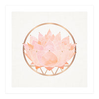 Peach Succulent  Blossom (Print Only)