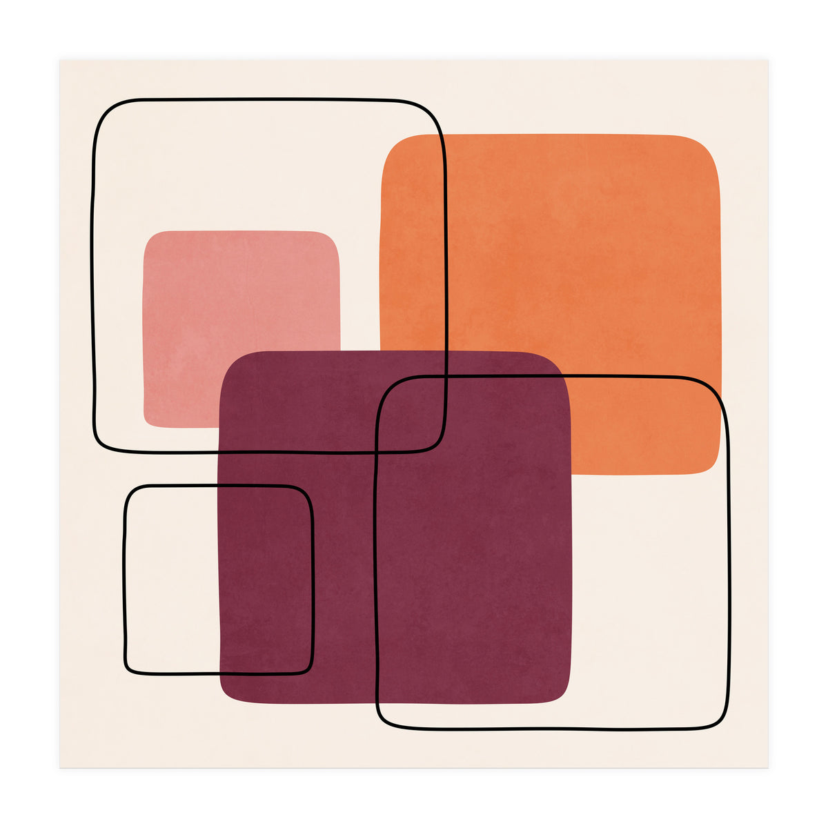 SQUARE SHAPES - RL01 (Print Only)