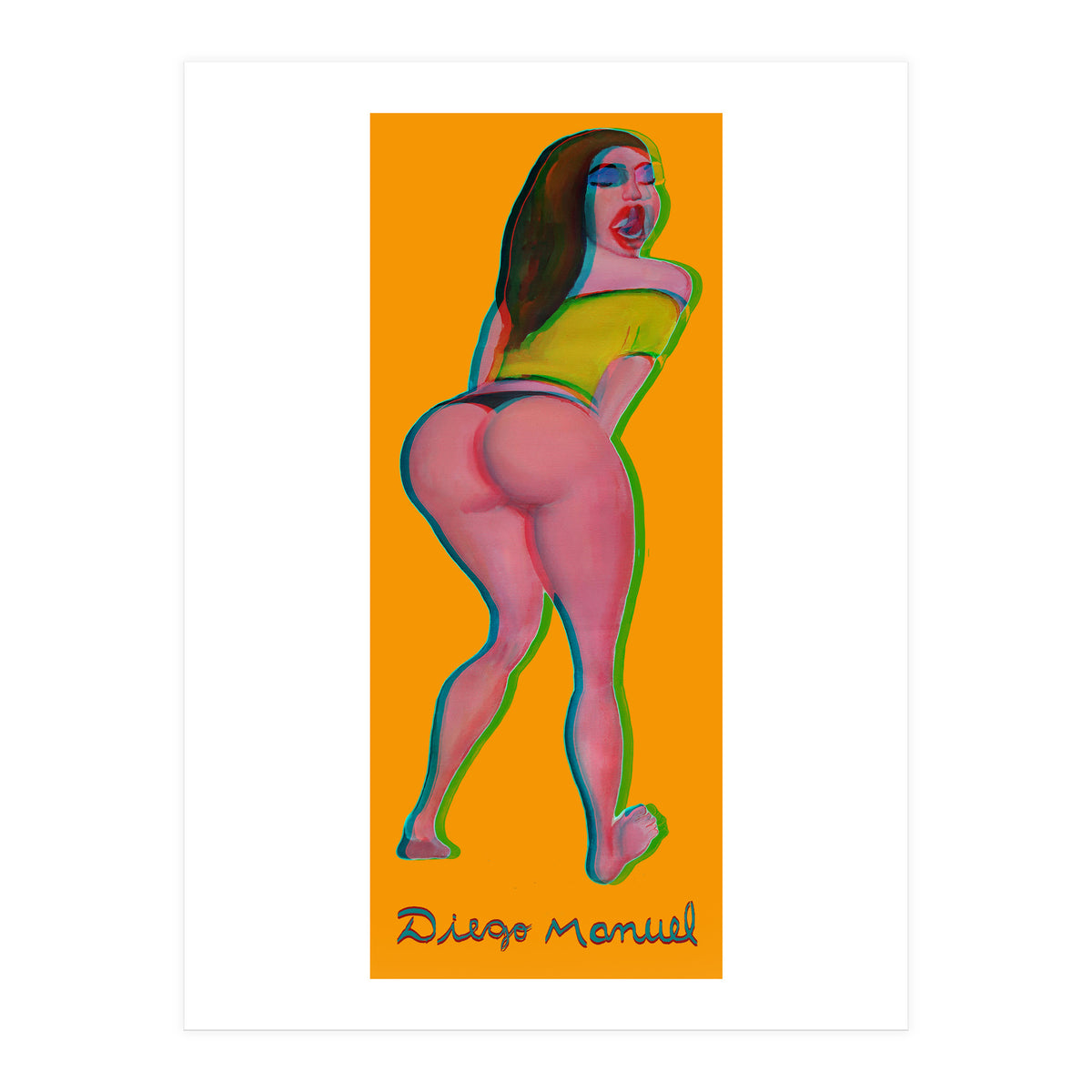 Chica Sensual 2 3d (Print Only)