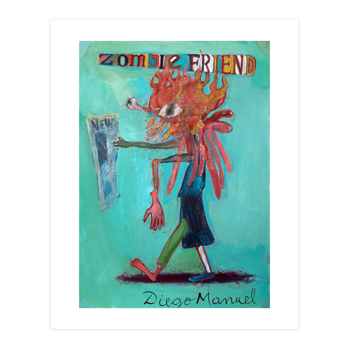 Zombie Friend (Print Only)