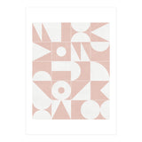 My Favorite Geometric Patterns No.11 - Pale Pink (Print Only) thumbnail