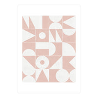 My Favorite Geometric Patterns No.11 - Pale Pink (Print Only)