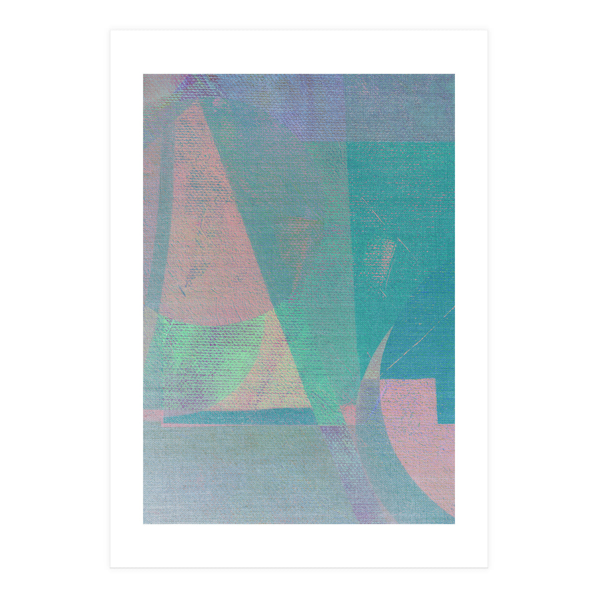 Fog In Downtown (3) (Print Only)