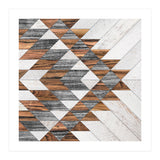 Urban Tribal Pattern No.12 - Aztec - Wood (Print Only) thumbnail