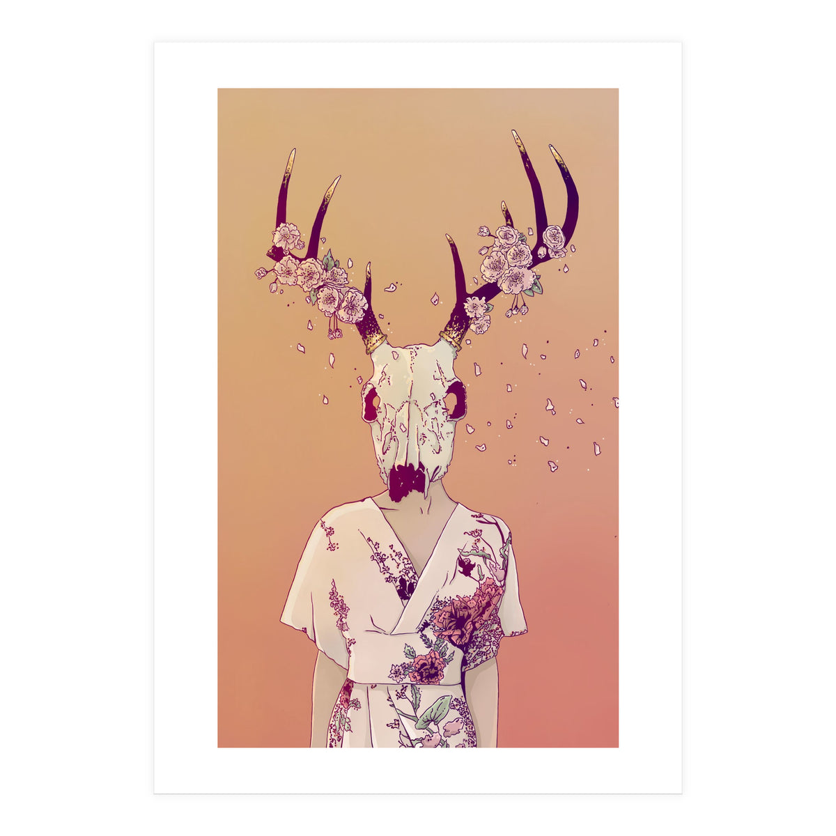 Sakura Lady (Print Only)