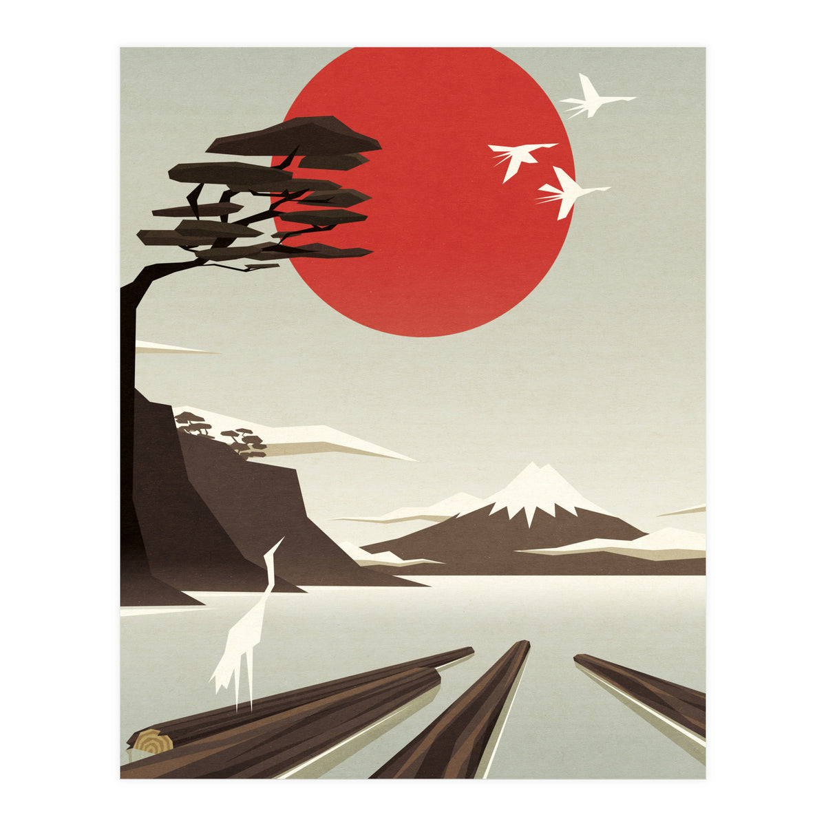 3 Vacant Logs (Print Only)