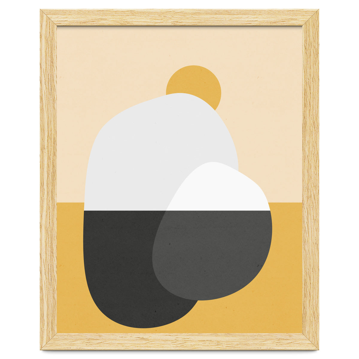 Abstract Boulders - Golden Desert