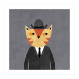 Ginger Cat in a Bowler Hat (Print Only) thumbnail