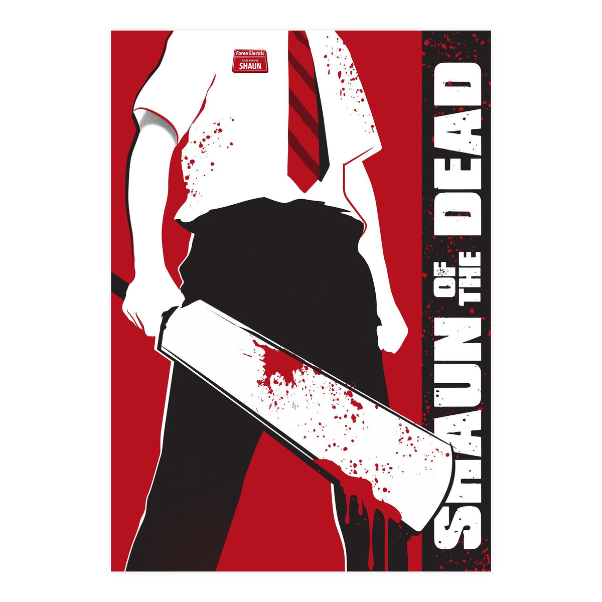 Shaun of the Dead movie poster (Print Only)