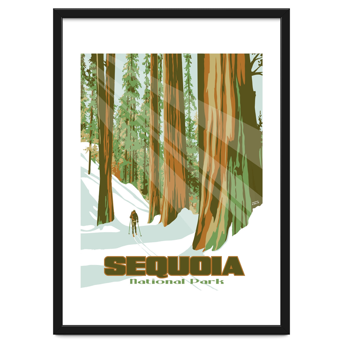 Sequoia National Park Poster