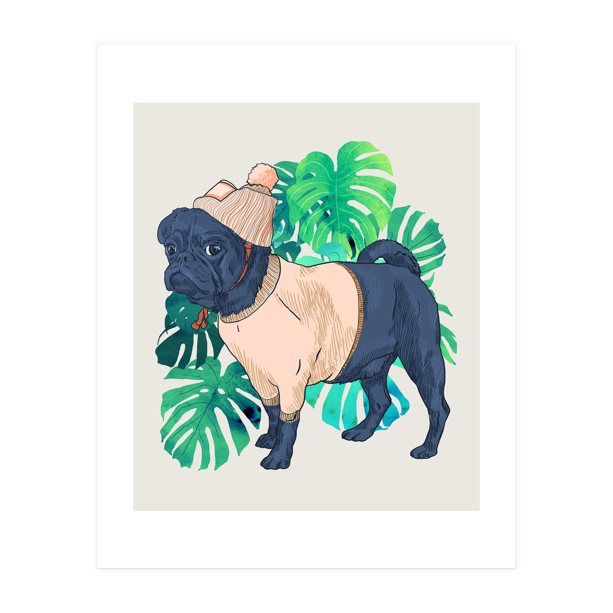 Got A Pug (Print Only)