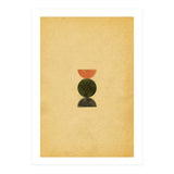 Blurry mid century modern shapes (Print Only) thumbnail