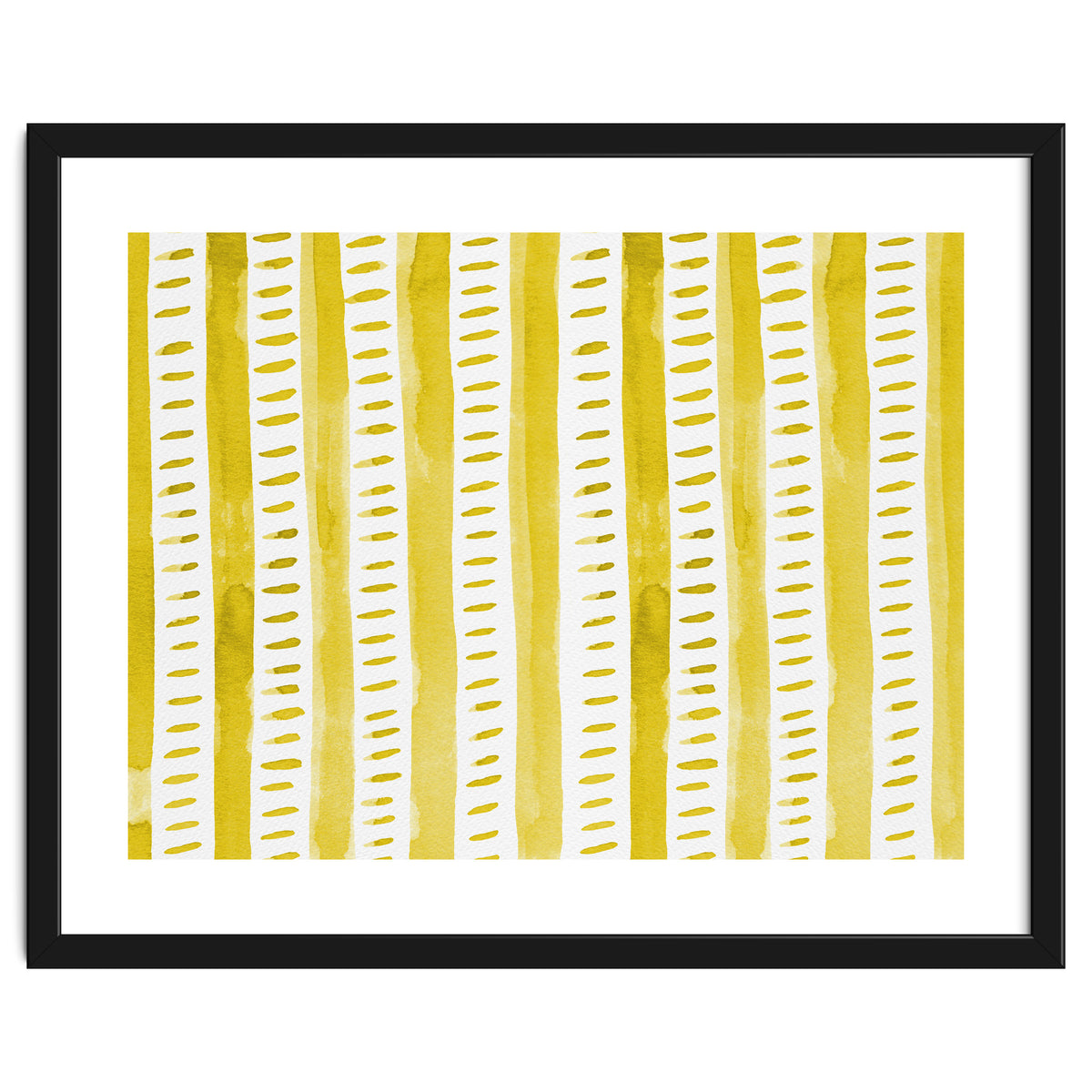 Vertical Yellow Lines