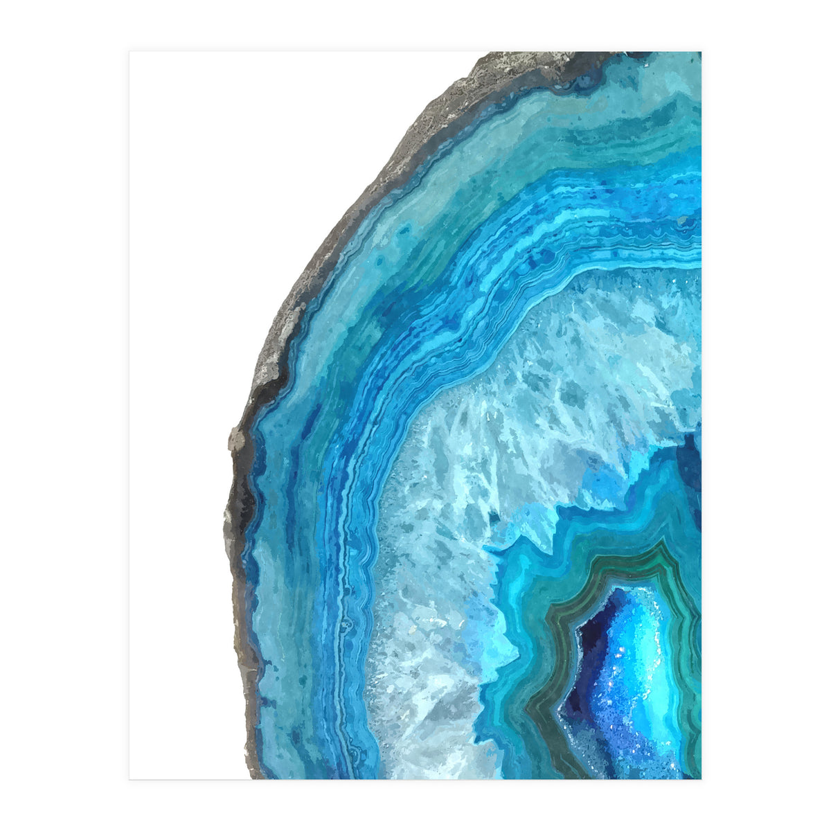 Blue Agate (Print Only)