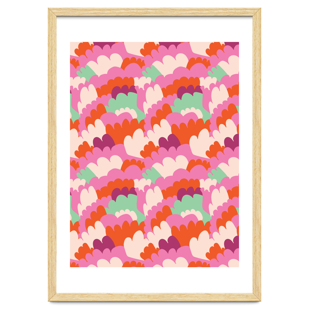 Cute Rainbow Abstract Pattern