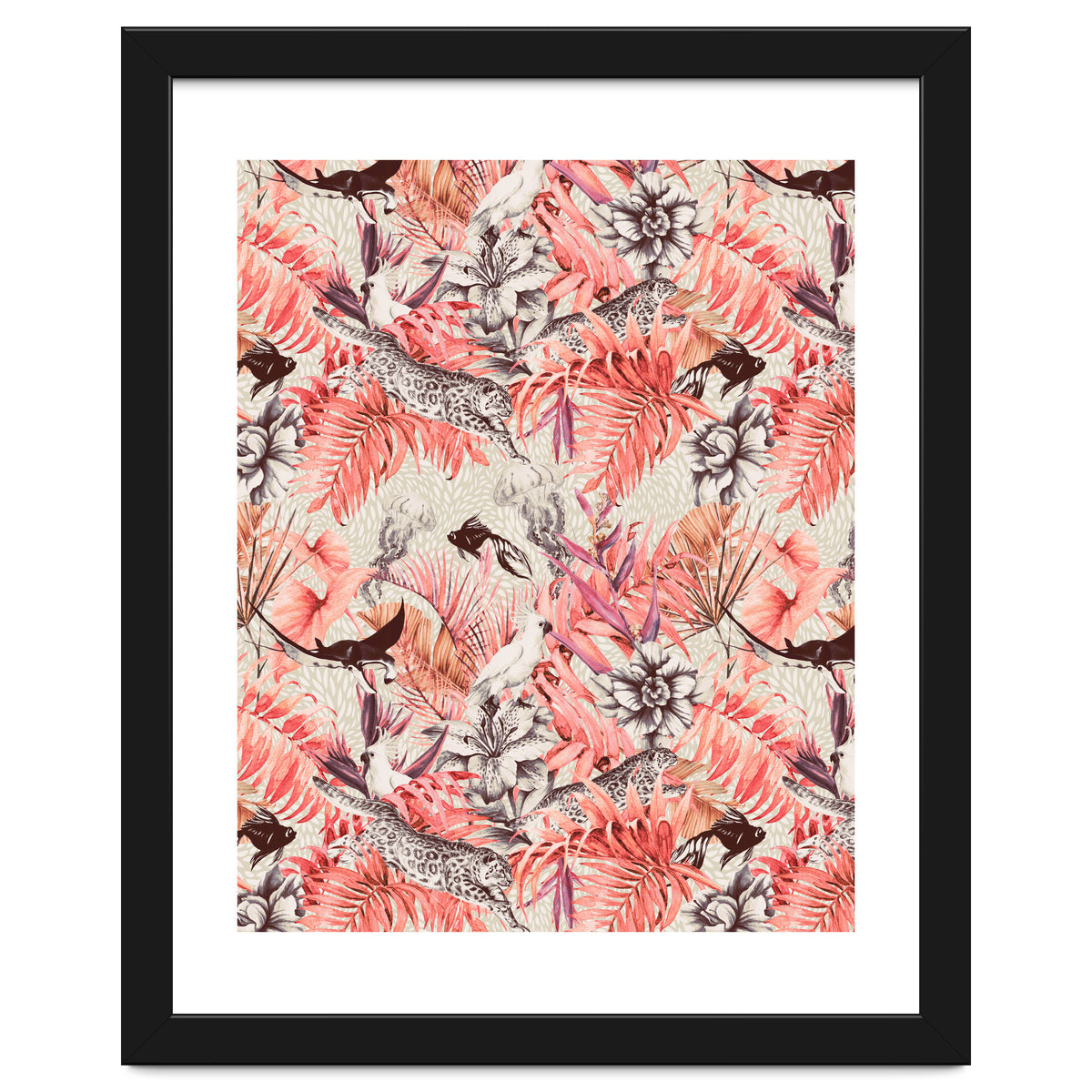 Tropical paradise pink