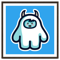 Kawaii Cute Abominable Snowman Yeti