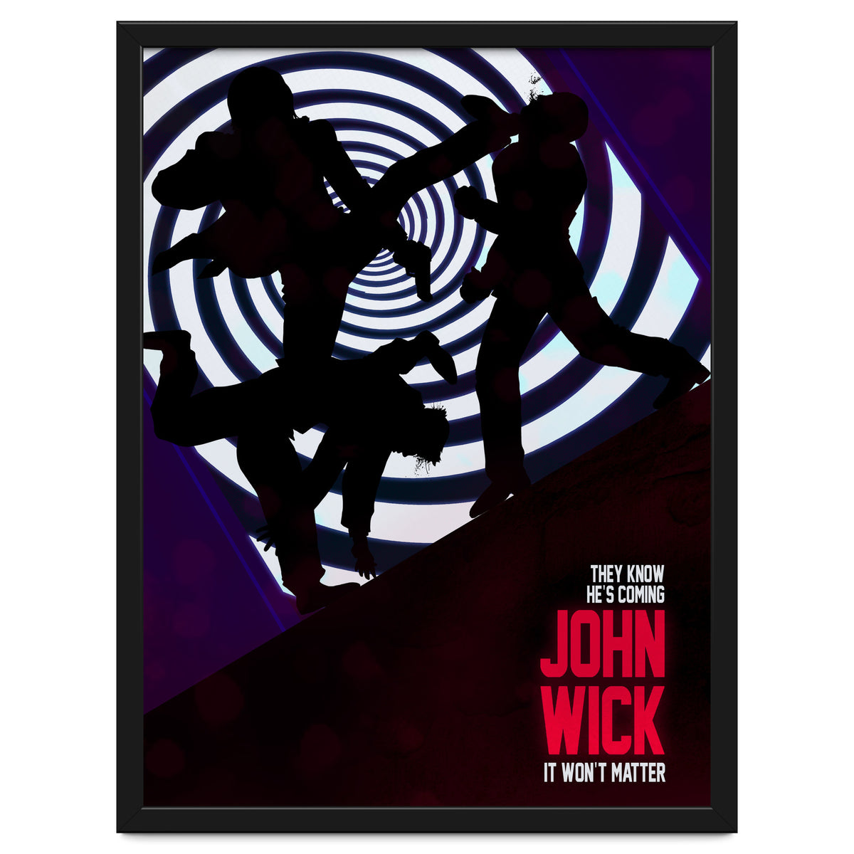 John Wick Minimal Movie Poster