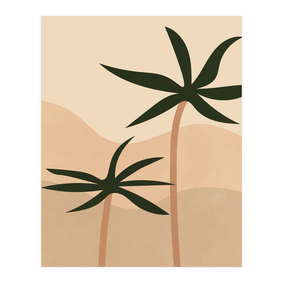 Bohemian Style Palm Spring (Print Only)