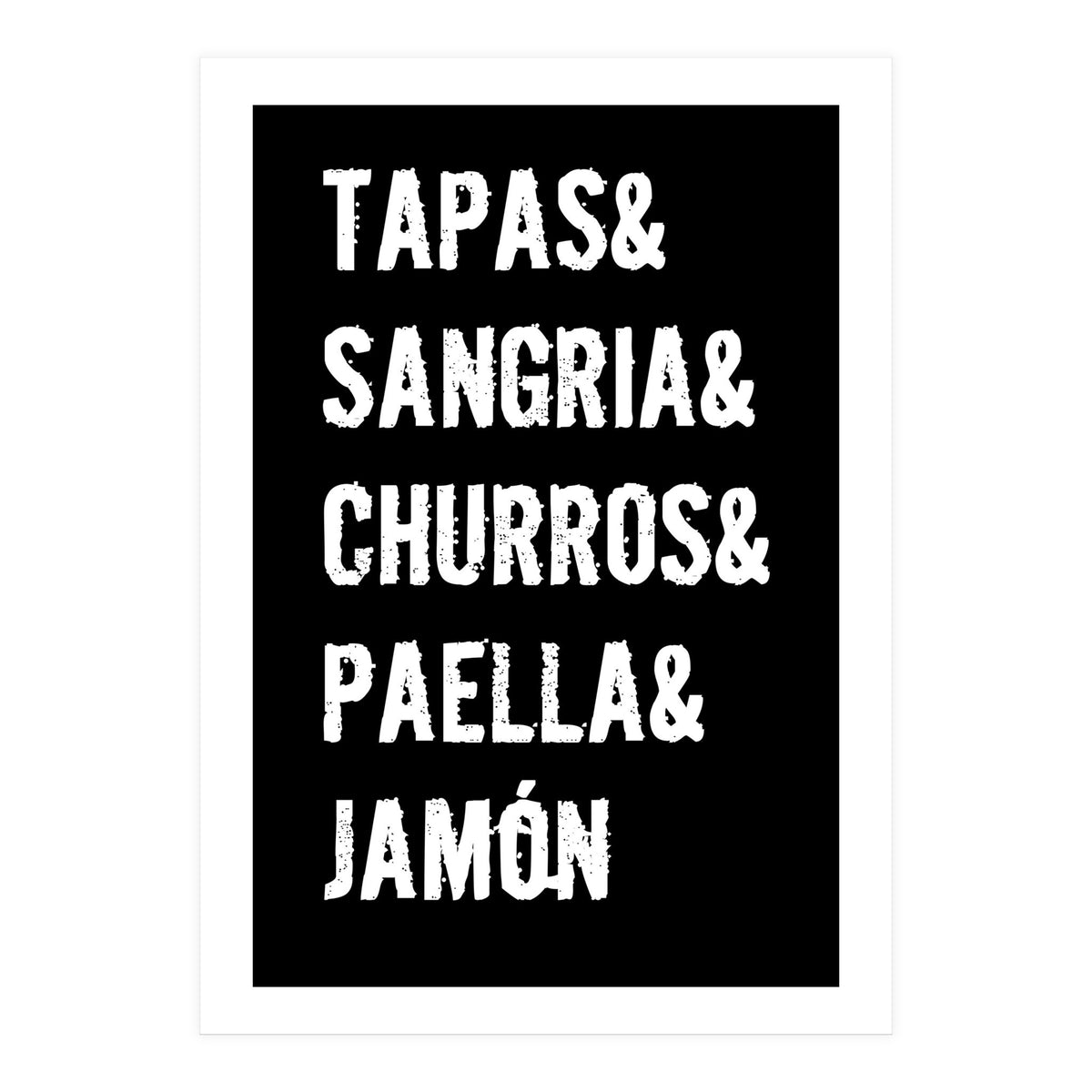 Its A Spaniard Thing  (Print Only)