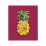 Pineapple Floral Pink (Print Only) thumbnail