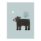 The Bear, the Trees and the Moon (Print Only) thumbnail