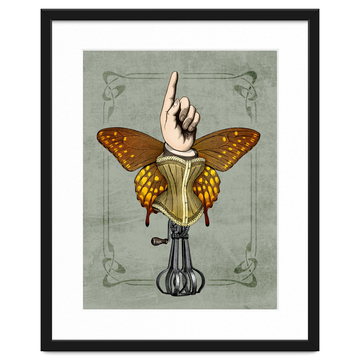 Butterhand Portrait