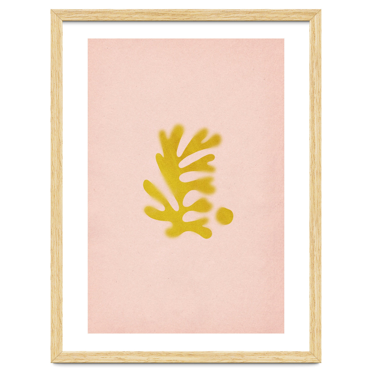 Matisse inspired blurry shapes