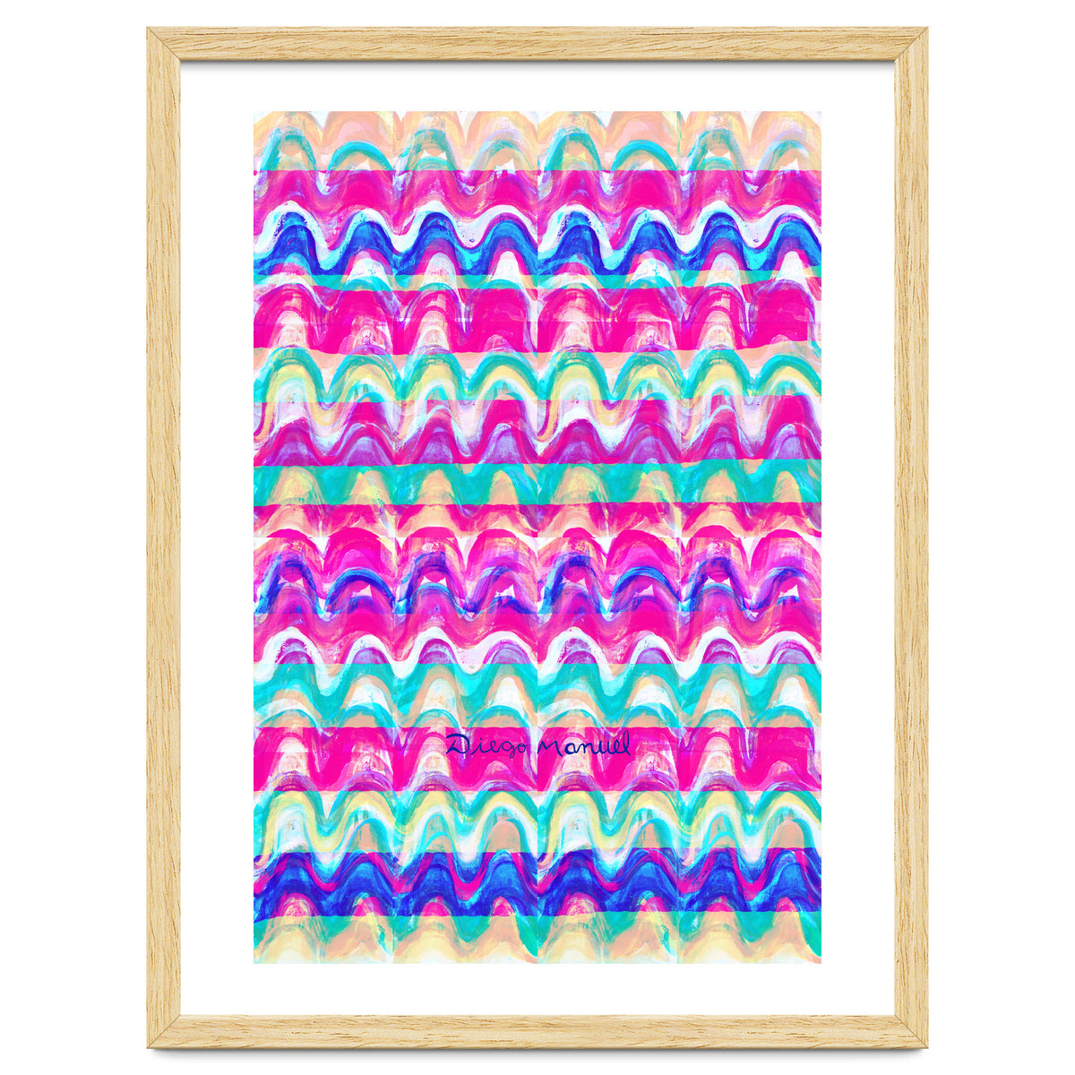 Pop abstract color full