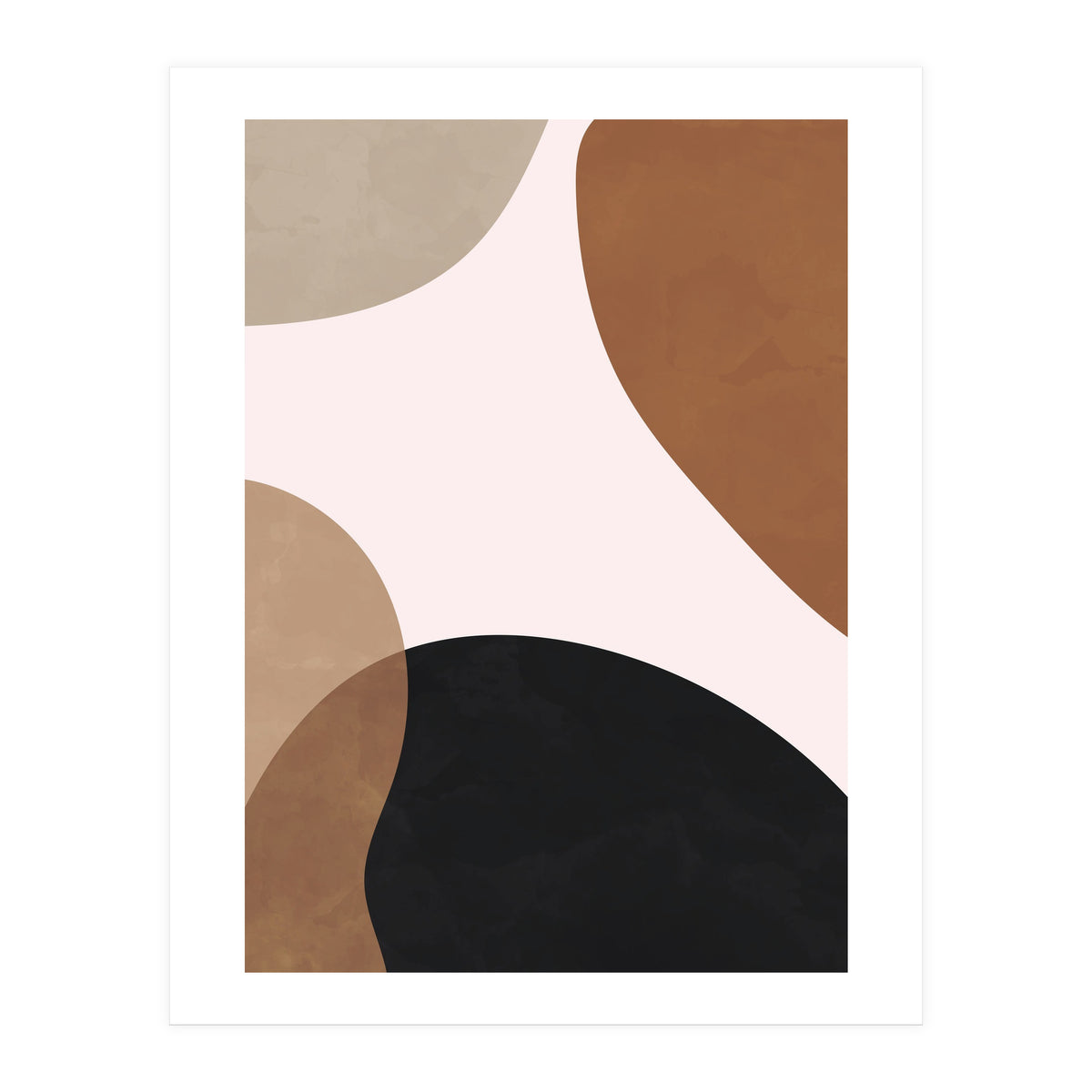 Abstract Shapes Scandinavian Art (Print Only)