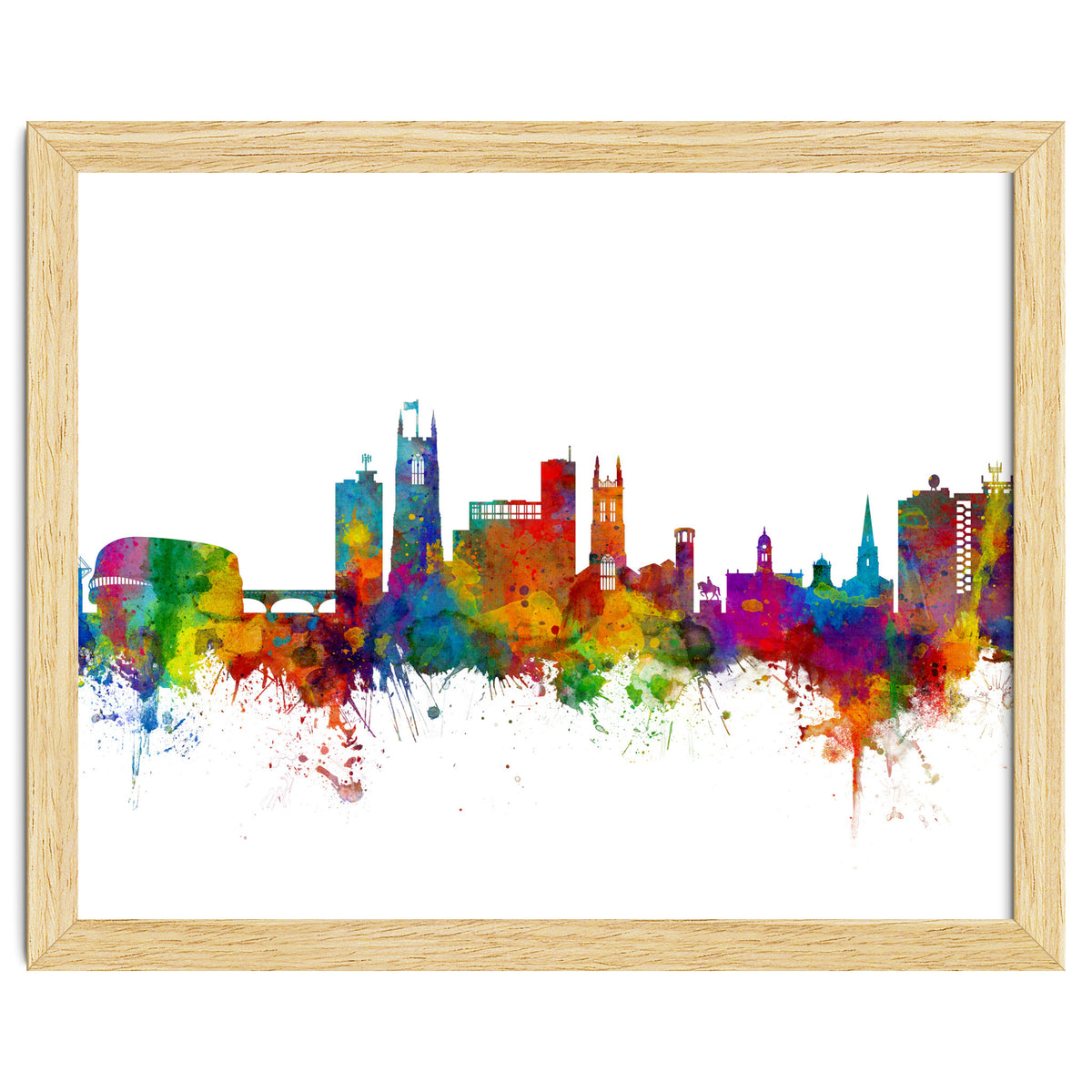 Derby England Skyline