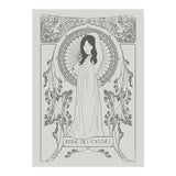 Reine Des Cygnes Grey (Print Only) thumbnail