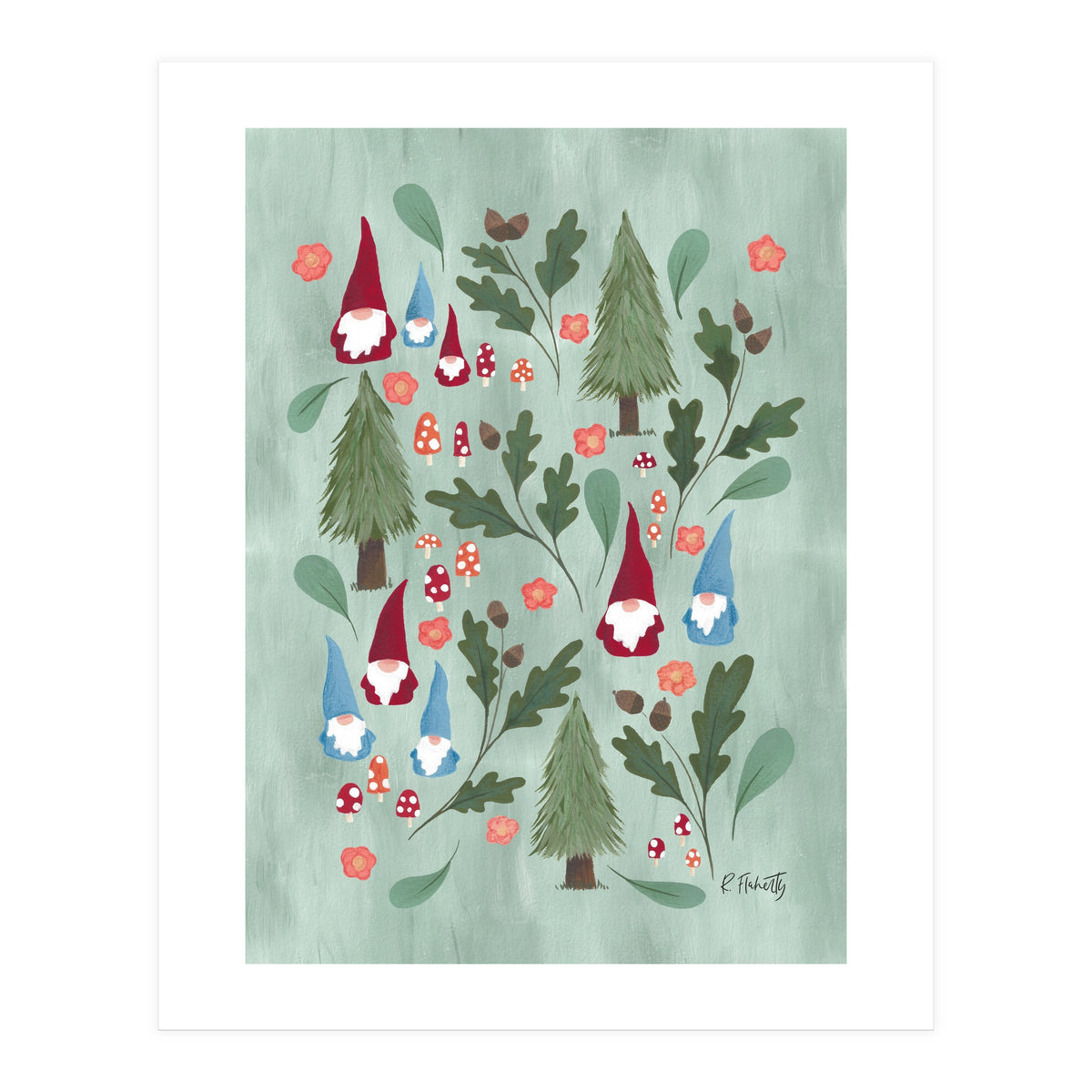 Garden Gnomes (Print Only)