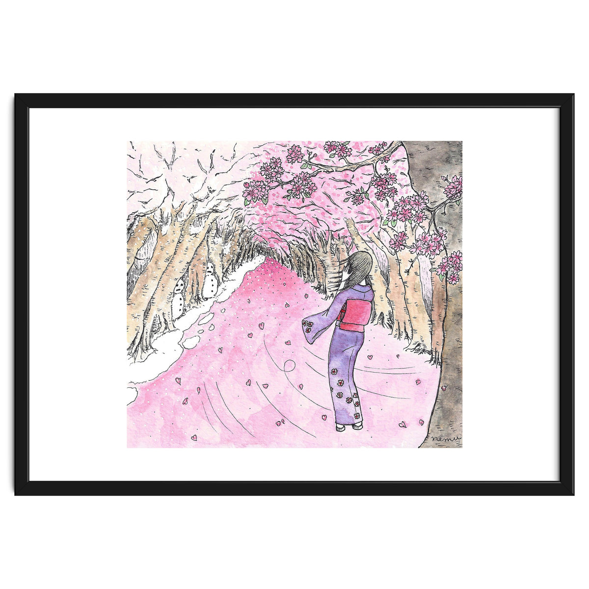 Cherry Blossom Flurry