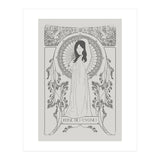 Reine Des Cygnes Grey (Print Only) thumbnail