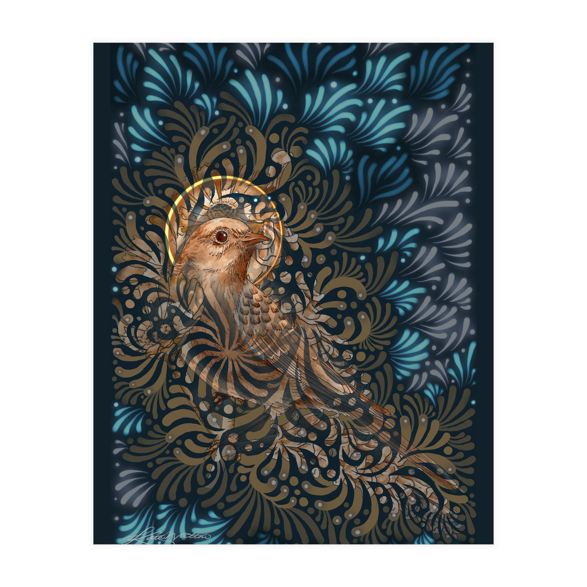 Emerginglightborder (Print Only)