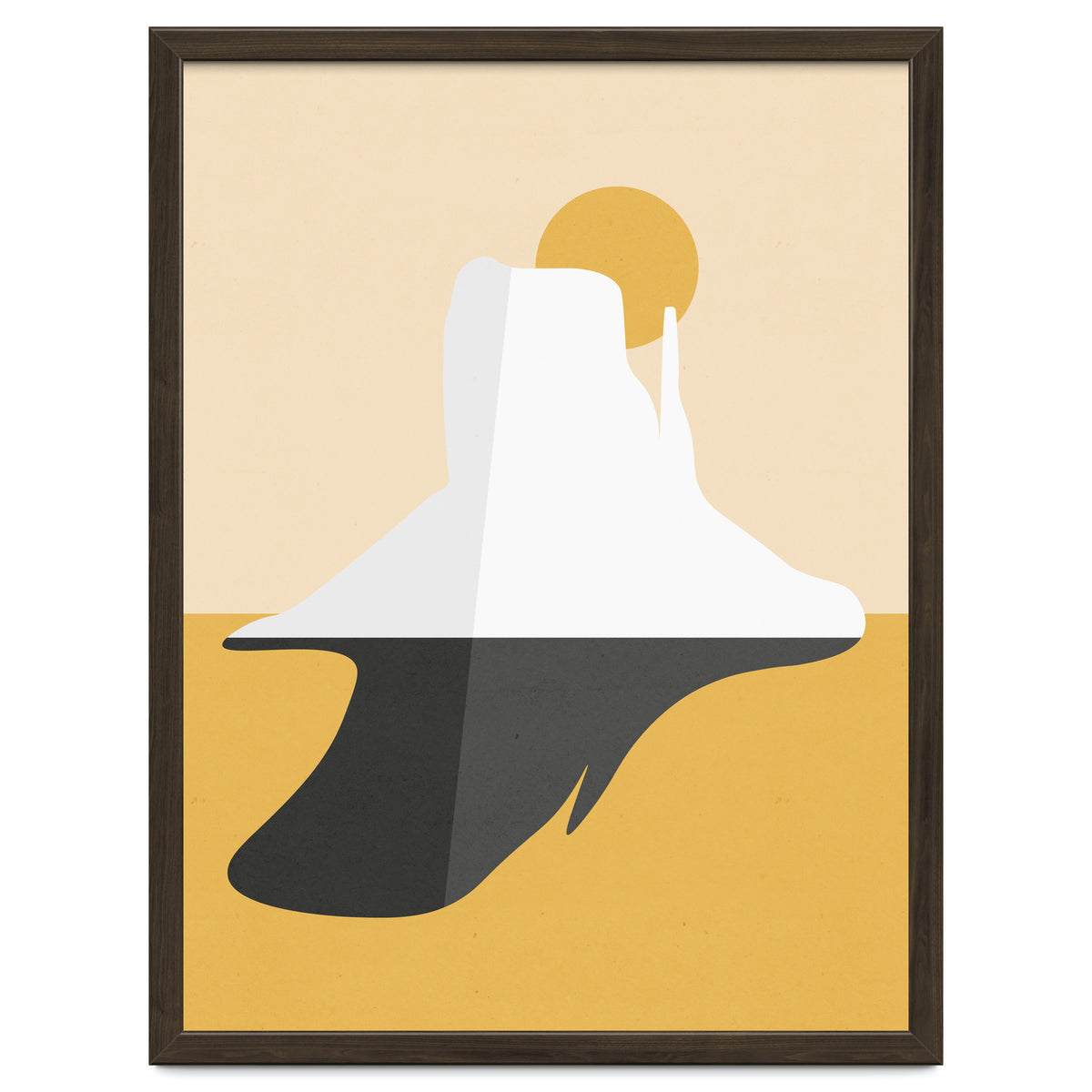 Abstract Mesa - Golden Desert