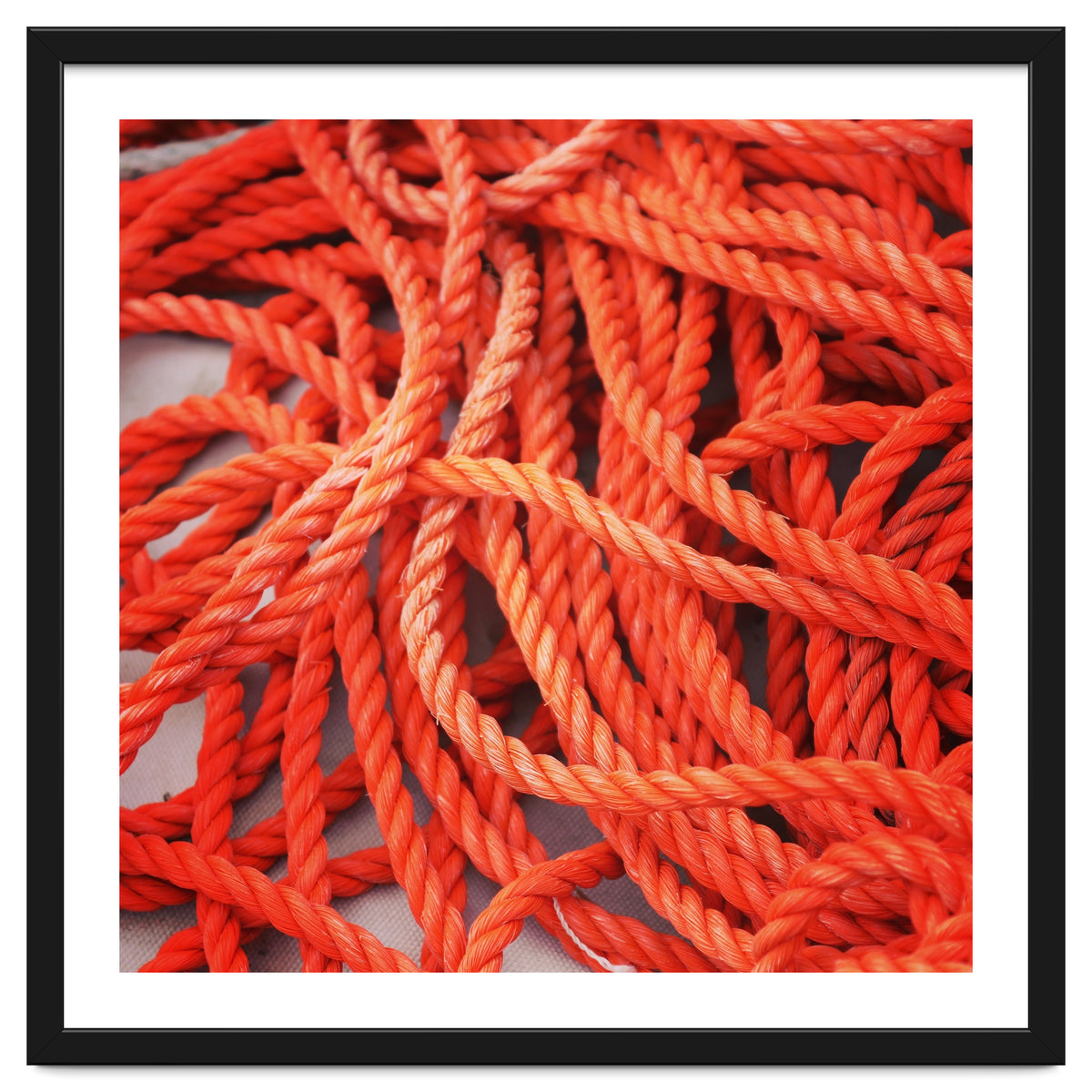Orange ropes